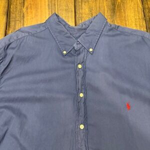 Polo Ralph Lauren Feather Weight Twill Button Down Short‎ Sleeve Shirt - 2X Big